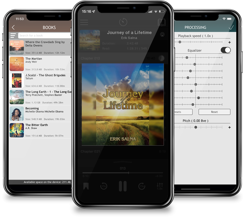Audiobook Journey of a Lifetime by Erik Salna