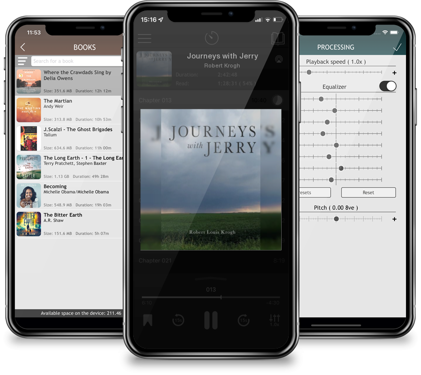 Audiobook Journeys with Jerry by Robert Krogh