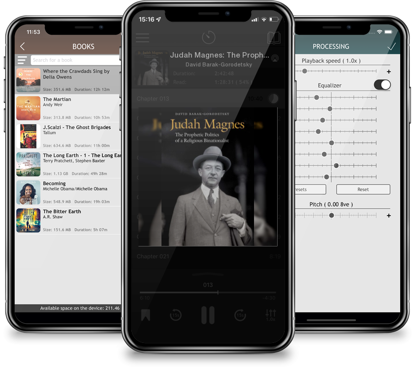 Audiobook Judah Magnes: The Prophetic Politics of a Religious Binationalist by David Barak-Gorodetsky