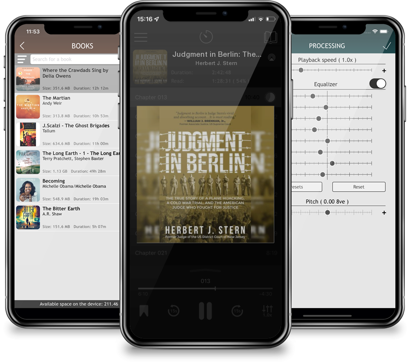 Audiobook Judgment in Berlin: The True Story of a Plane Hijacking, a Cold War Trial, and the American Judge Who Fought for Justice by Herbert J. Stern