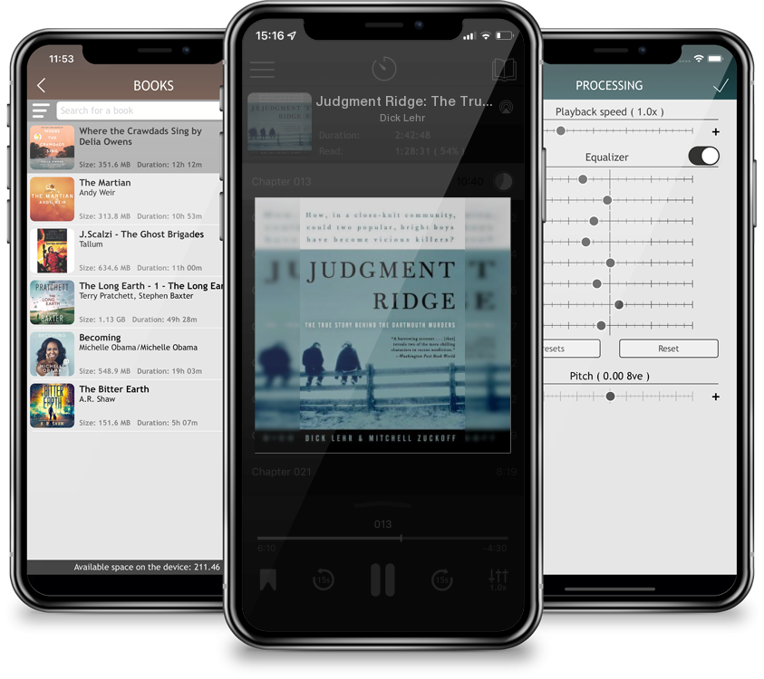 Audiobook Judgment Ridge: The True Story Behind the Dartmouth Murders by Dick Lehr