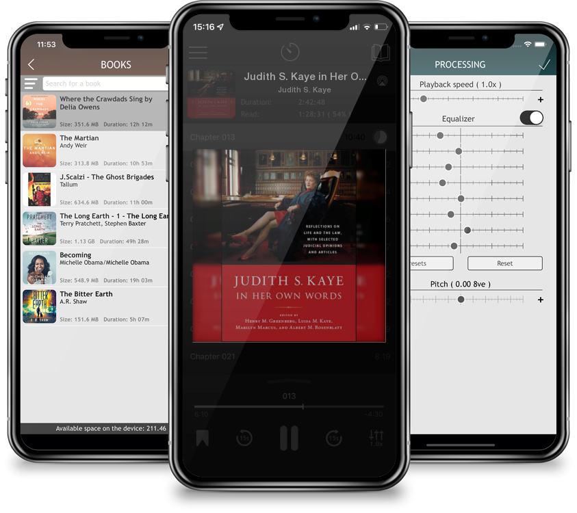 Audiobook Judith S. Kaye in Her Own Words: Reflections on Life and the Law, with Selected Judicial Opinions and Articles by Judith S. Kaye