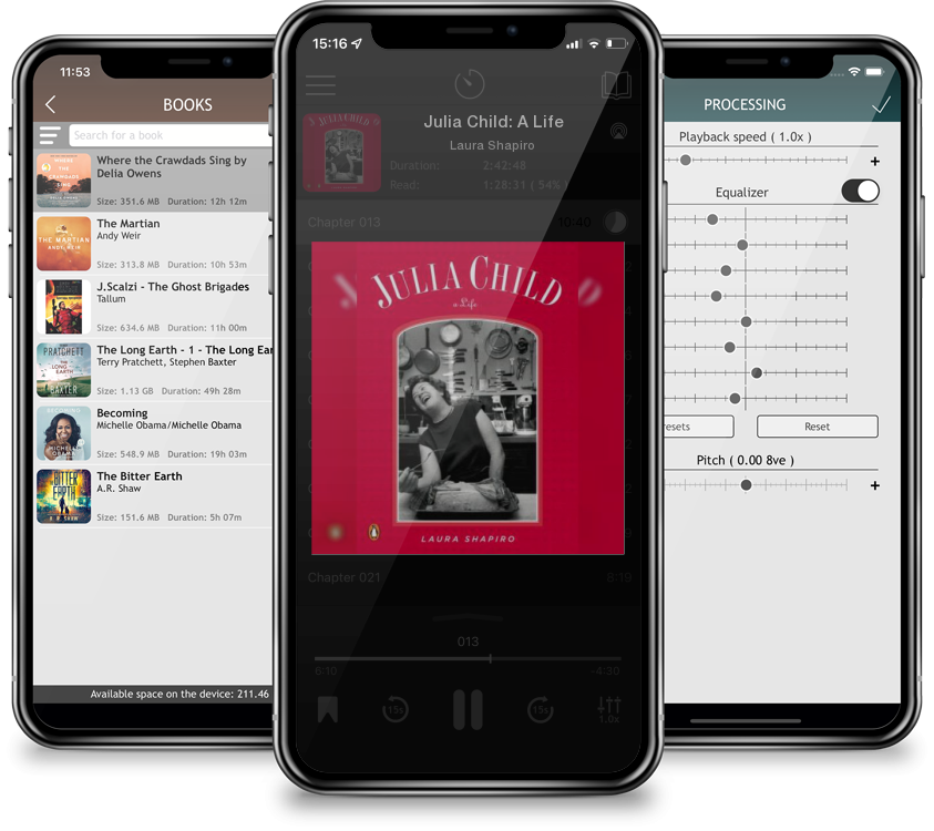 Audiobook Julia Child: A Life by Laura Shapiro