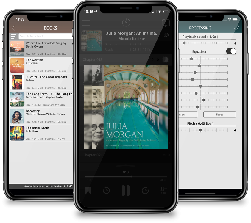 Audiobook Julia Morgan: An Intimate Biography of the Trailblazing Architect by Victoria Kastner