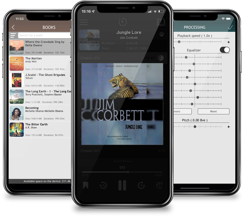 Audiobook Jungle Lore by Jim Corbett