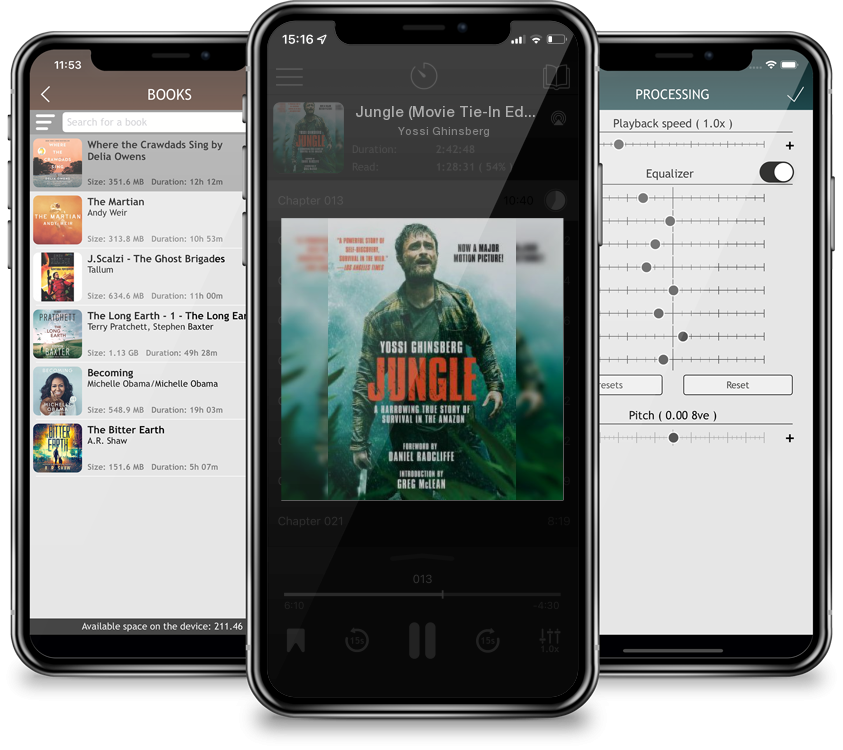Audiobook Jungle (Movie Tie-In Edition): A Harrowing True Story of Survival in the Amazon by Yossi Ghinsberg