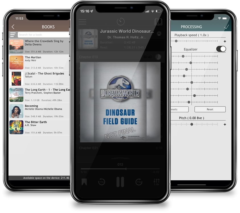 Audiobook Jurassic World Dinosaur Field Guide (Jurassic World) by Dr. Thomas R. Holtz, Jr.