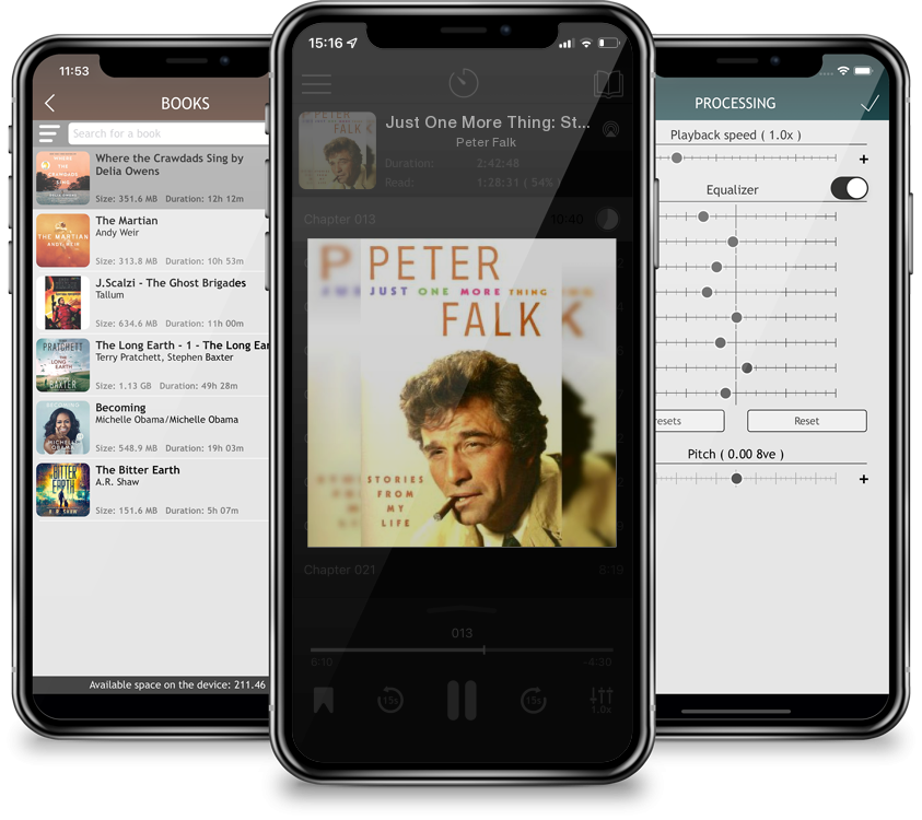 Audiobook Just One More Thing: Stories from My Life by Peter Falk