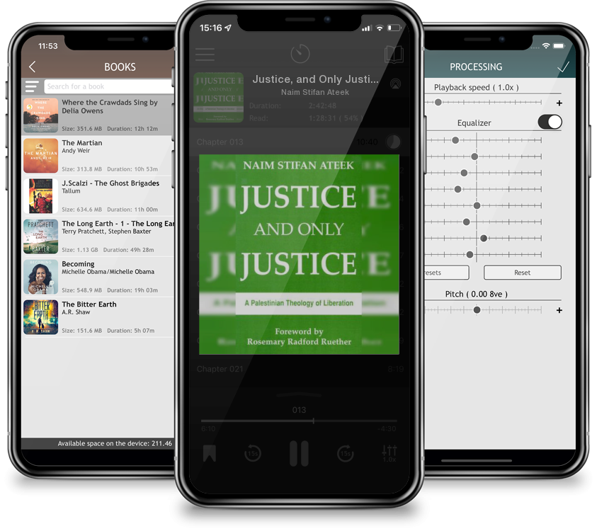 Listen Justice, and Only Justice: A Palestinian Theology of Liberation by Naim Stifan Ateek in MP3 Audiobook Player for free