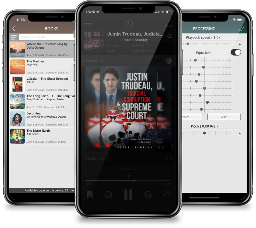 Audiobook Justin Trudeau, Judicial Corruption and the Supreme Court of Canada: Aliens and Archons in Our Midst by Peter Tremblay
