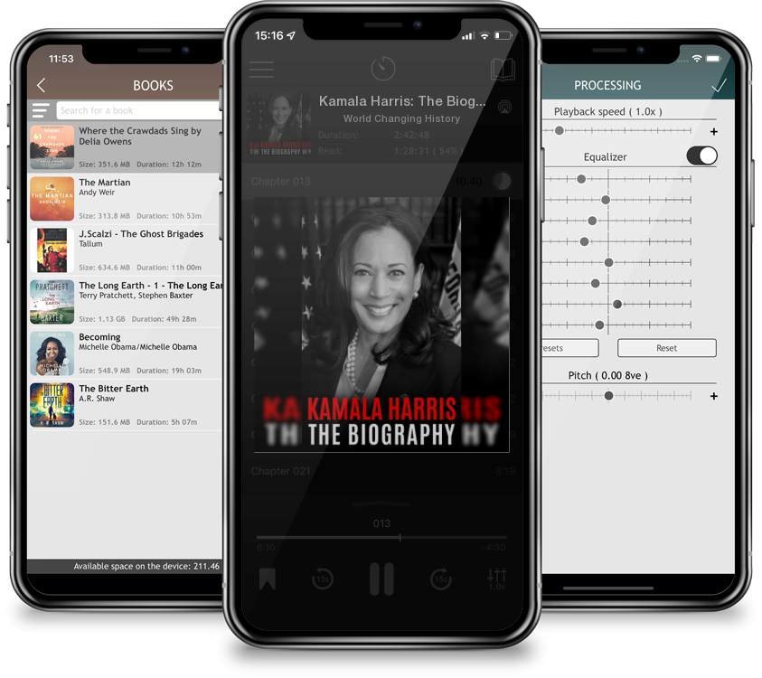 Audiobook Kamala Harris: The Biography by World Changing History