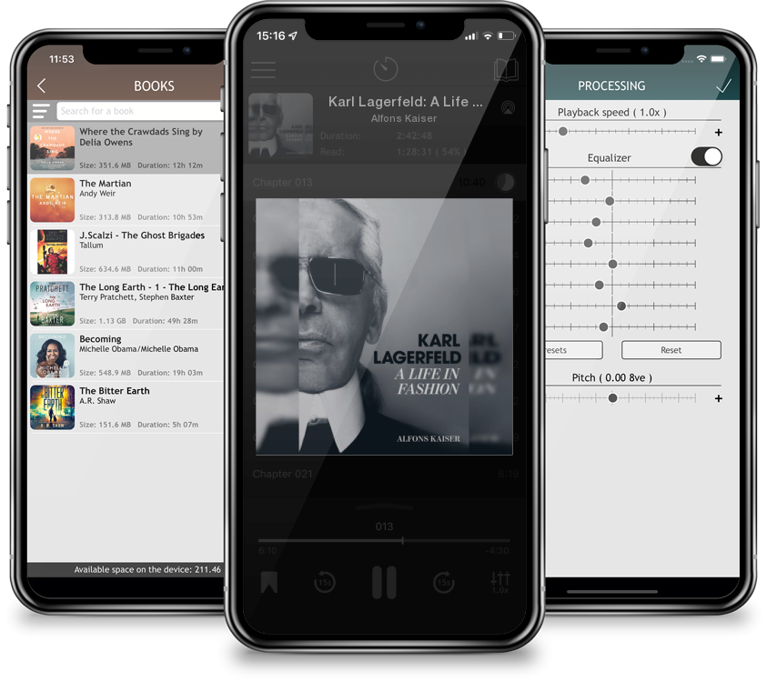 Audiobook Karl Lagerfeld: A Life in Fashion by Alfons Kaiser