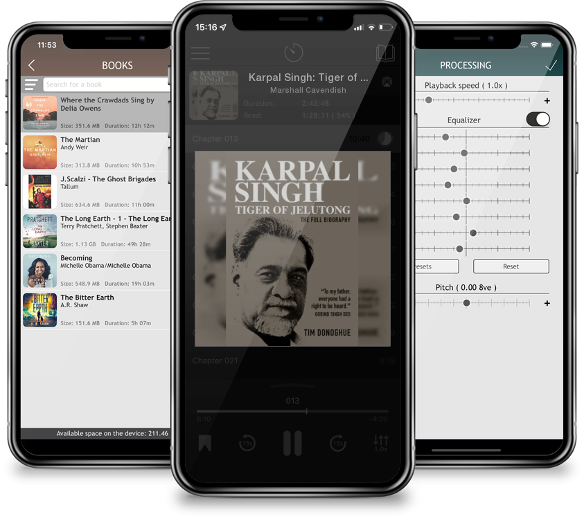 Audiobook Karpal Singh: Tiger of Jelutong: The Full Biography by Marshall Cavendish