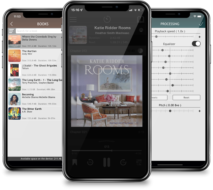Audiobook Katie Ridder Rooms by Heather Smith MacIsaac
