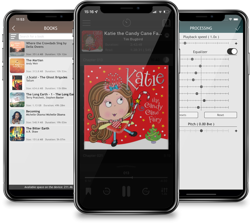 Audiobook Katie the Candy Cane Fairy by Tim Bugbird