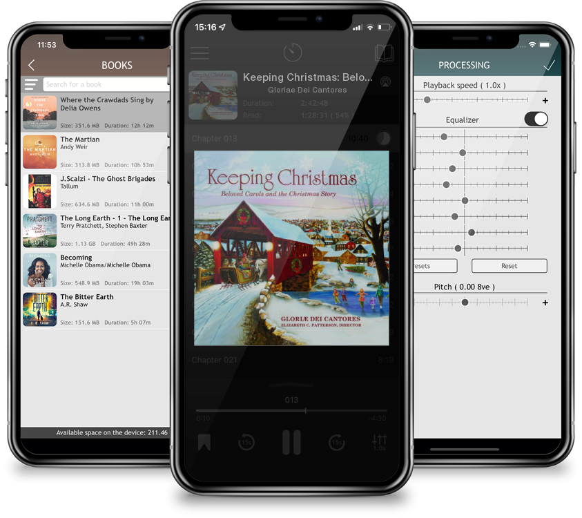 Audiobook Keeping Christmas: Beloved Carols and the Christmas Story (CD-Audio) by Gloriae Dei Cantores