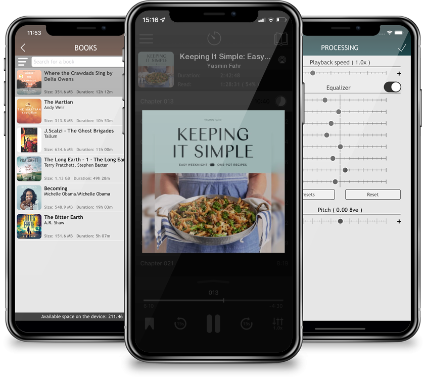 Audiobook Keeping It Simple: Easy Weeknight One-pot Recipes by Yasmin Fahr