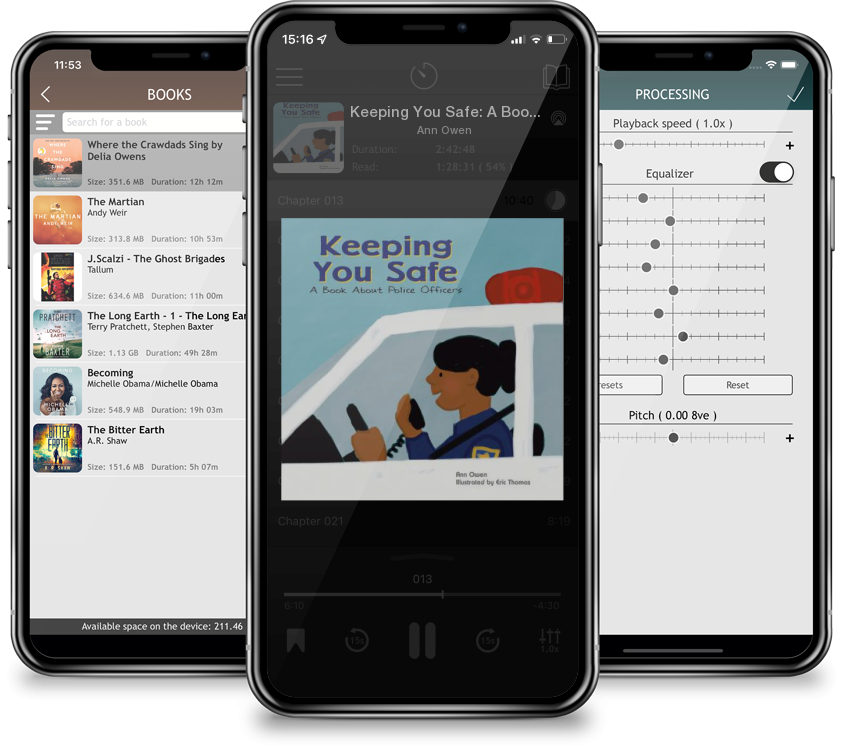 Audiobook Keeping You Safe: A Book about Police Officers (Community Workers (Cavendish Square)) by Ann Owen