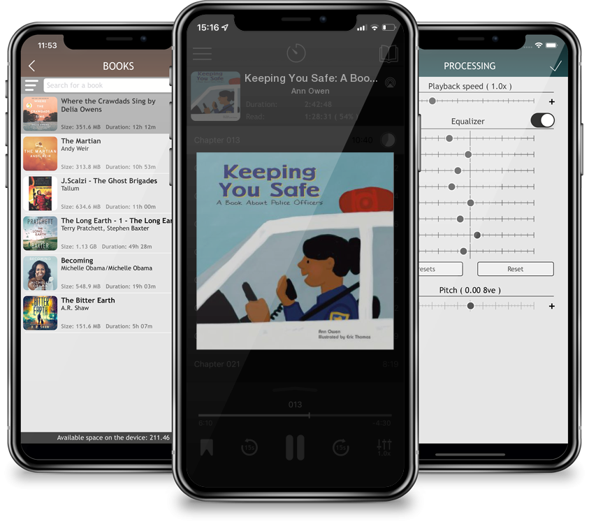 Listen Keeping You Safe: A Book about Police Officers (Community Workers (Cavendish Square)) by Ann Owen in MP3 Audiobook Player for free