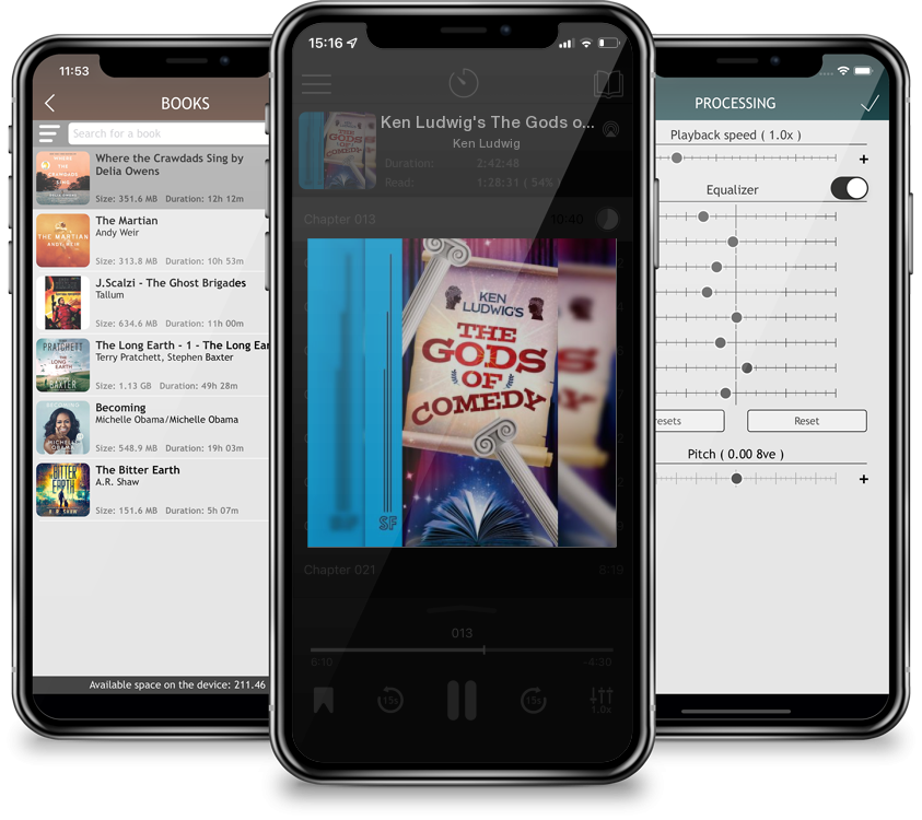 Audiobook Ken Ludwig\'s The Gods of Comedy by Ken Ludwig