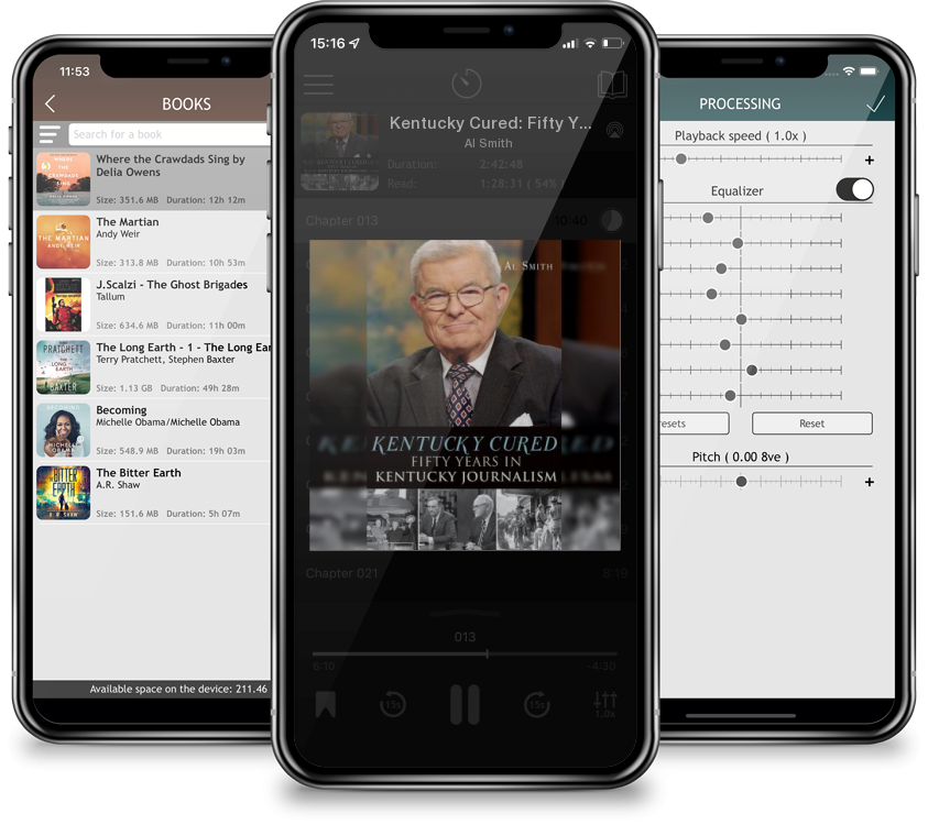 Audiobook Kentucky Cured: Fifty Years in Kentucky Journalism by Al Smith