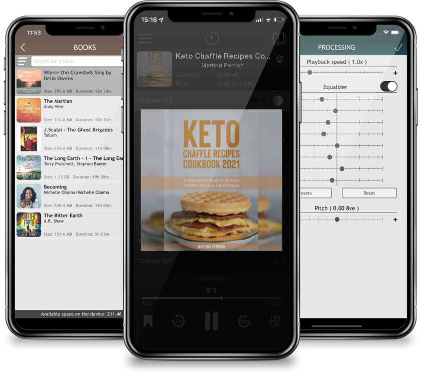 Audiobook Keto Chaffle Recipes Cookbook 2021: A Wonderful Book of 50 Keto Chaffles Recipes Full of Flavor by Martina Perrish