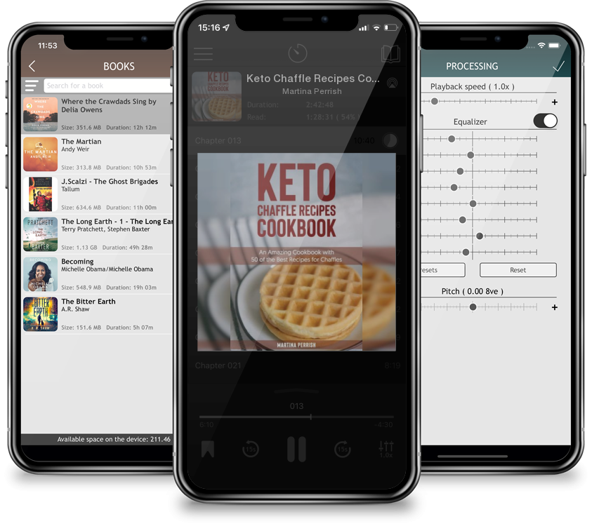 Audiobook Keto Chaffle Recipes Cookbook: An Amazing Cookbook with 50 of the Best Recipes for Chaffles by Martina Perrish