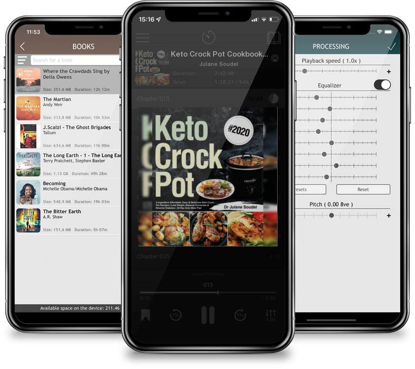 Audiobook Keto Crock Pot Cookbook #2020: 5-Ingredient Affordable, Easy & Delicious Keto Crock Pot Recipes Lose Weight, Balance Hormones & Reverse Diabetes 30-D by Julane Soudel