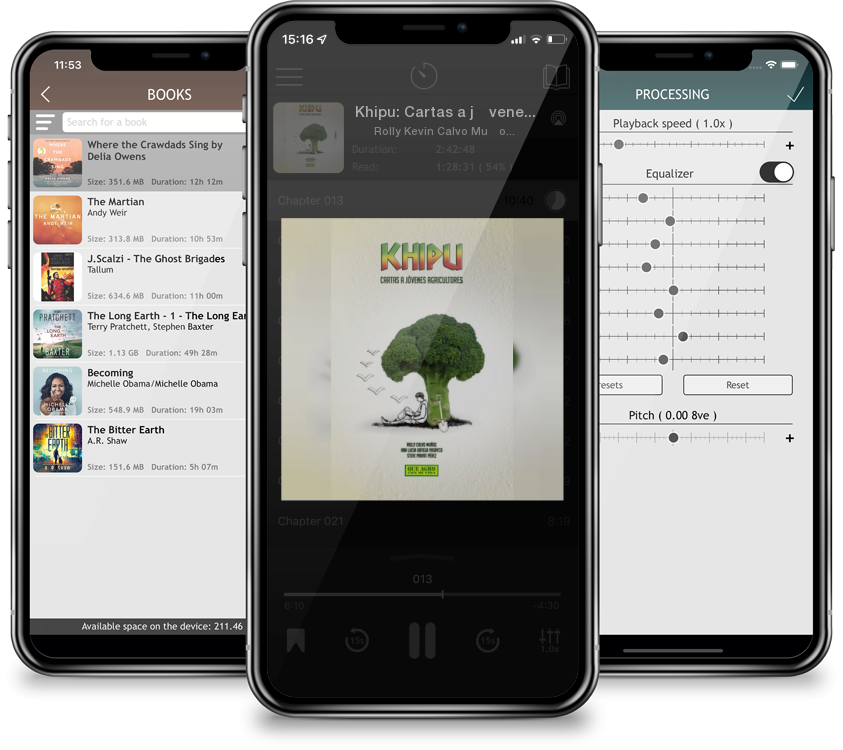Audiobook Khipu: Cartas a jóvenes agricultores by Rolly Kevin Calvo Muñoz
