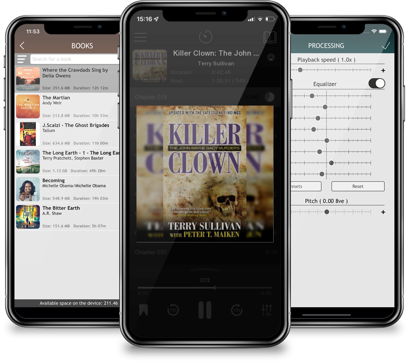 Audiobook Killer Clown: The John Wayne Gacy Murders (Mass Market) by Terry Sullivan