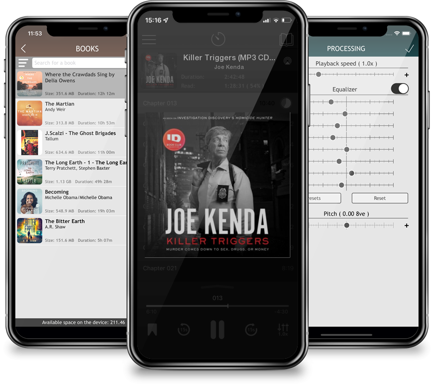 Audiobook Killer Triggers (MP3 CD) by Joe Kenda