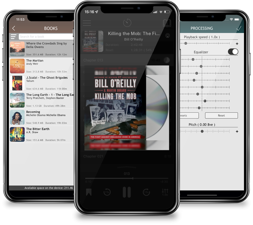 Audiobook Killing the Mob: The Fight Against Organized Crime in America (Bill O\'Reilly\'s Killing Series) (CD-Audio) by Bill O'Reilly