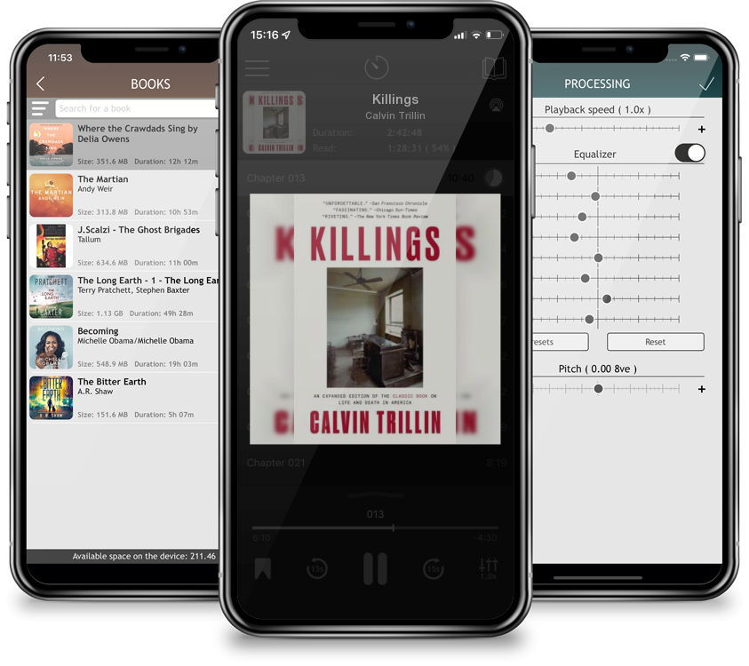 Audiobook Killings by Calvin Trillin