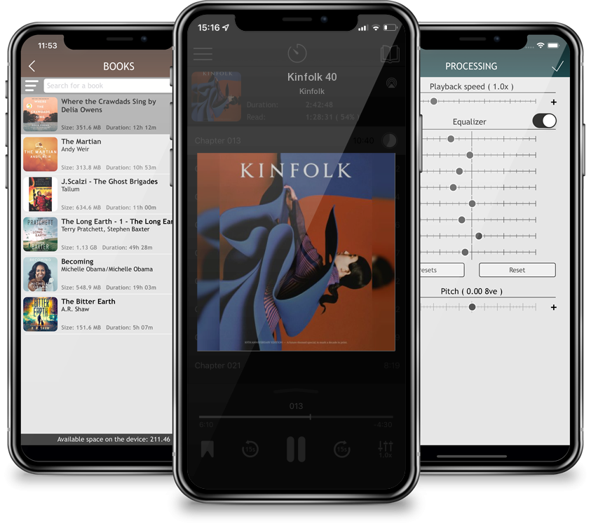 Listen Kinfolk 40 by Kinfolk in MP3 Audiobook Player for free