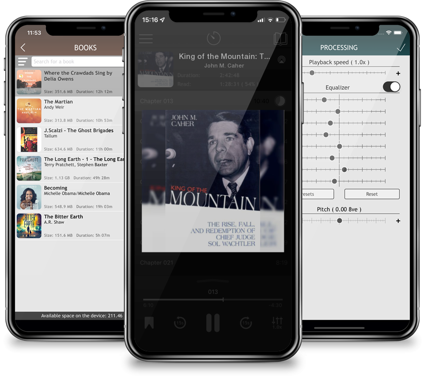 Audiobook King of the Mountain: The Rise Fall and by John M. Caher