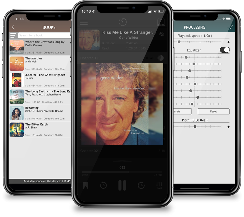 Audiobook Kiss Me Like A Stranger: My Search for Love and Art by Gene Wilder