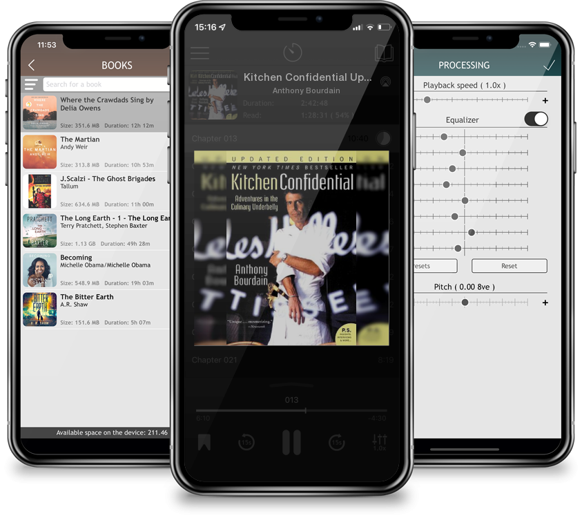 Audiobook Kitchen Confidential Updated Ed: Adventures in the Culinary Underbelly by Anthony Bourdain