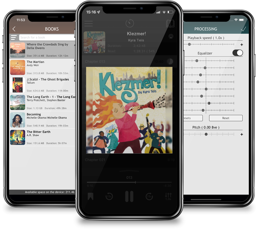 Audiobook Klezmer! by Kyra Teis