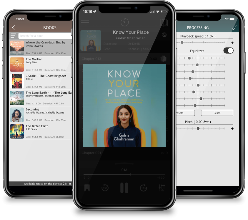 Audiobook Know Your Place by Golriz Ghahraman