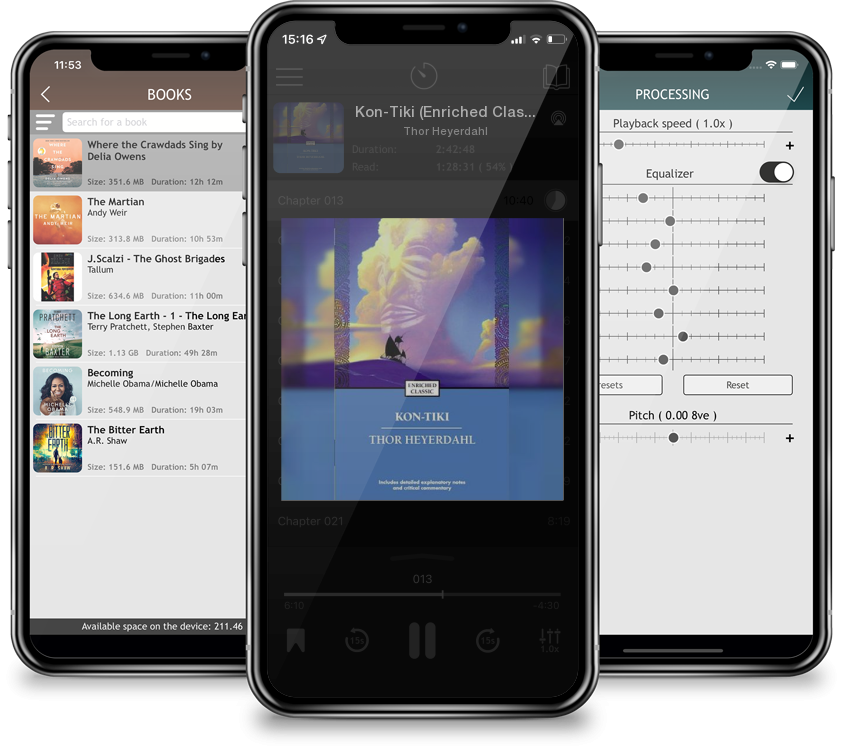 Audiobook Kon-Tiki (Enriched Classics) (Mass Market) by Thor Heyerdahl