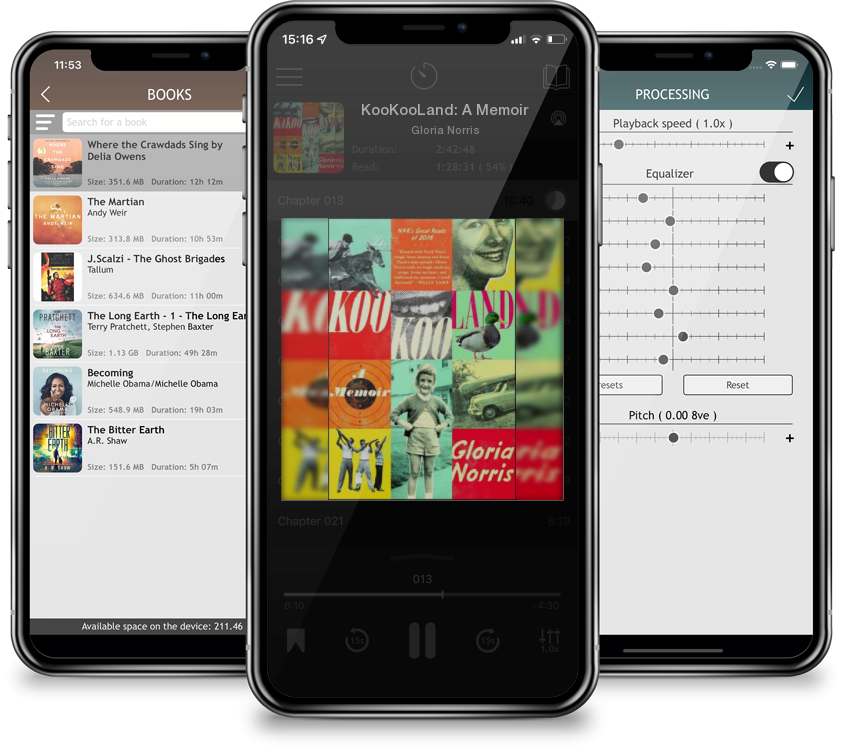 Audiobook KooKooLand: A Memoir by Gloria Norris