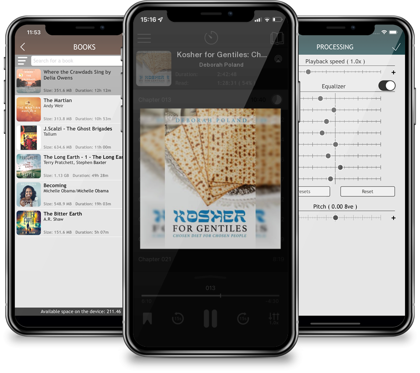 Audiobook Kosher for Gentiles: Chosen Diet for Chosen People by Deborah Poland