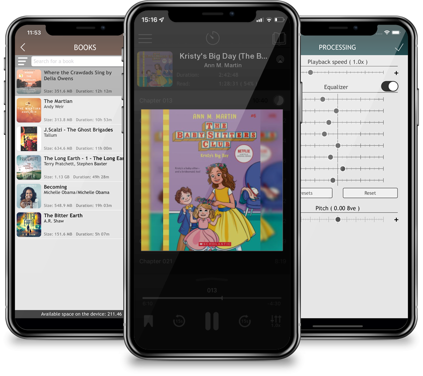 Audiobook Kristy\'s Big Day (The Baby-Sitters Club #6) by Ann M. Martin