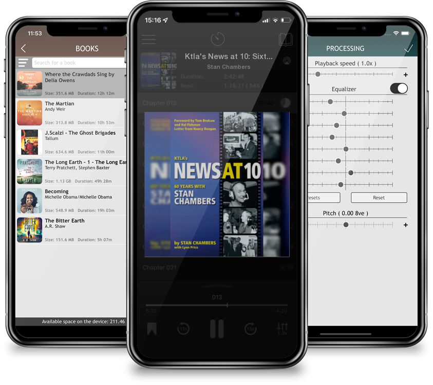 Audiobook Ktla\'s News at 10: Sixty Years with Stan Chambers by Stan Chambers