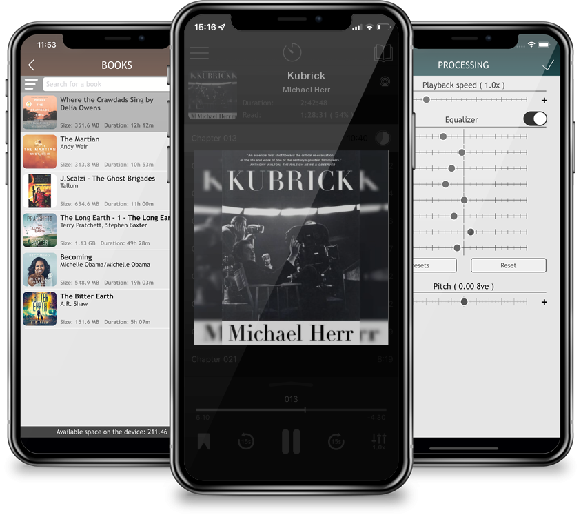 Audiobook Kubrick by Michael Herr