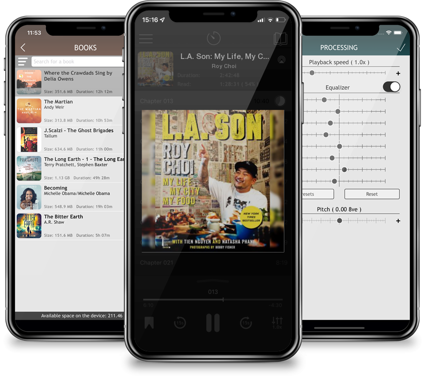 Audiobook L.A. Son: My Life, My City, My Food by Roy Choi