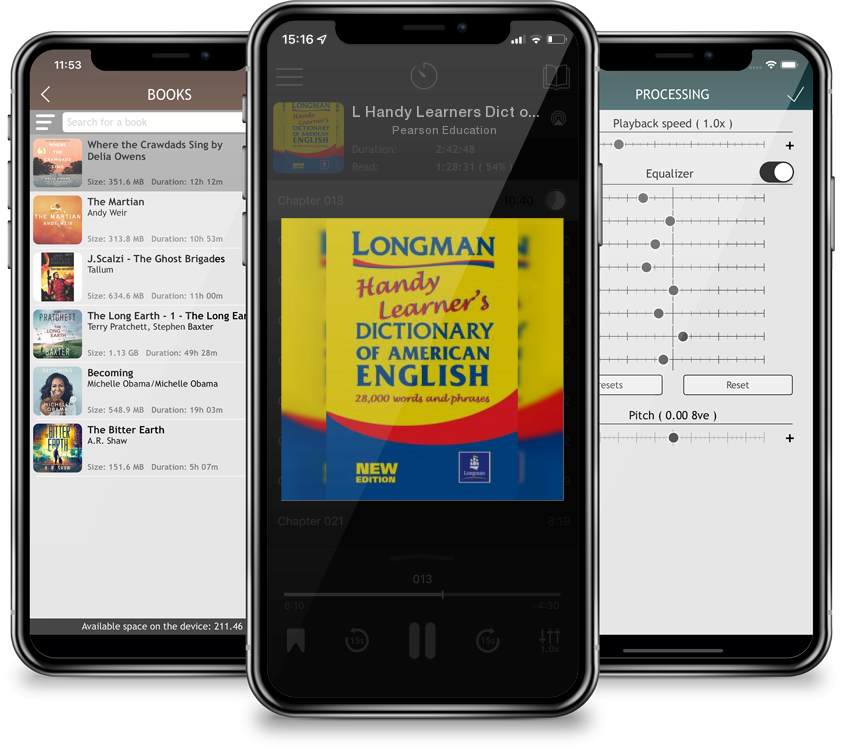 Listen L Handy Learners Dict of Ameng Ne (Lhld) by Pearson Education in MP3 Audiobook Player for free