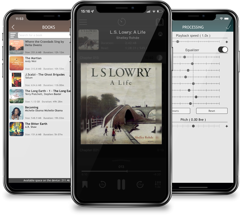 Audiobook L.S. Lowry: A Life by Shelley Rohde