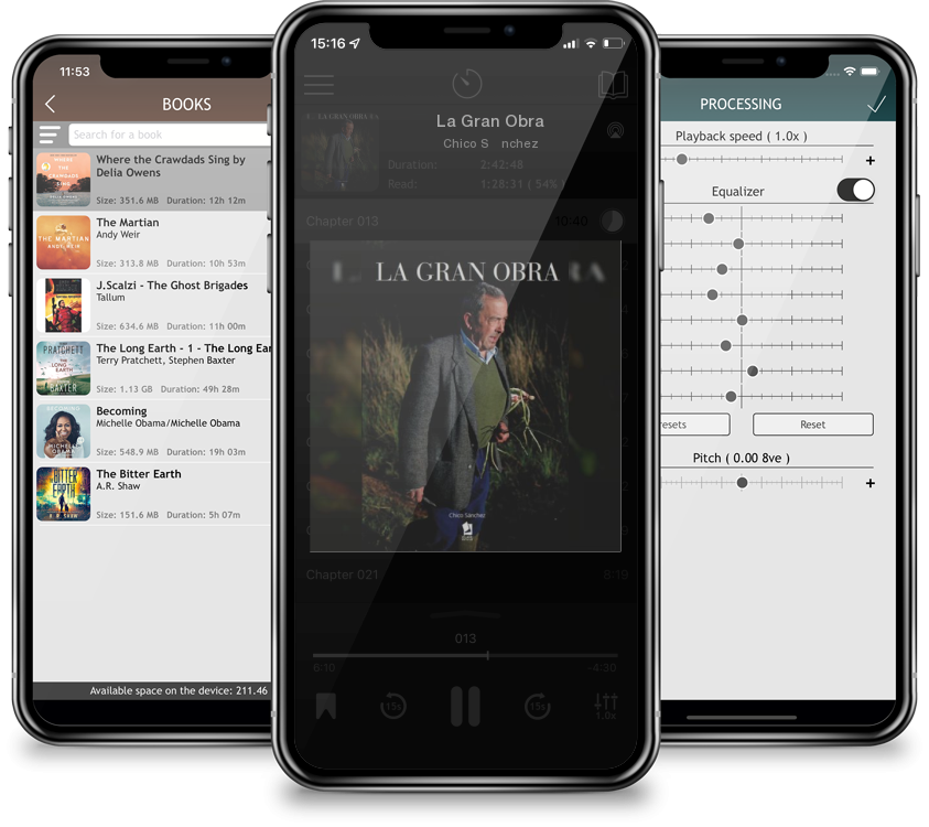 Listen La Gran Obra by Chico Sánchez in MP3 Audiobook Player for free