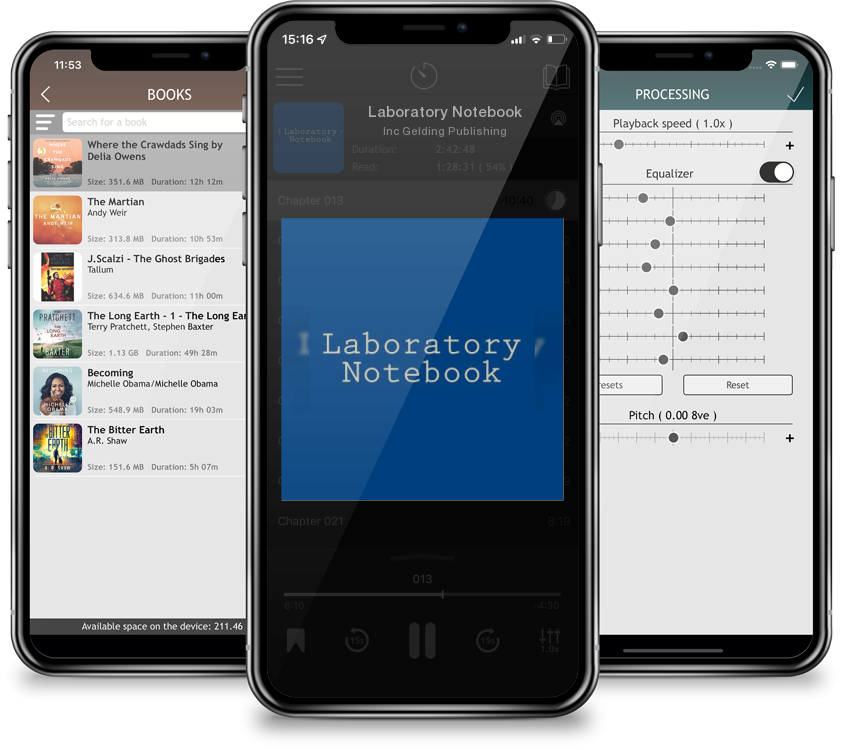 Audiobook Laboratory Notebook by Inc Gelding Publishing